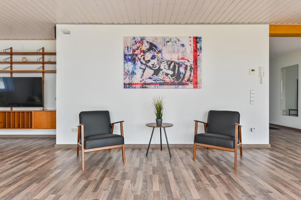 Ruhige Ferienwohnung Mit Panoramablick Ingoldingen 外观 照片
