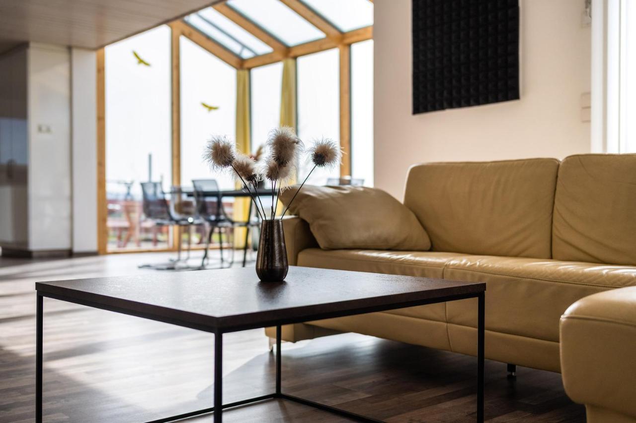 Ruhige Ferienwohnung Mit Panoramablick Ingoldingen 外观 照片