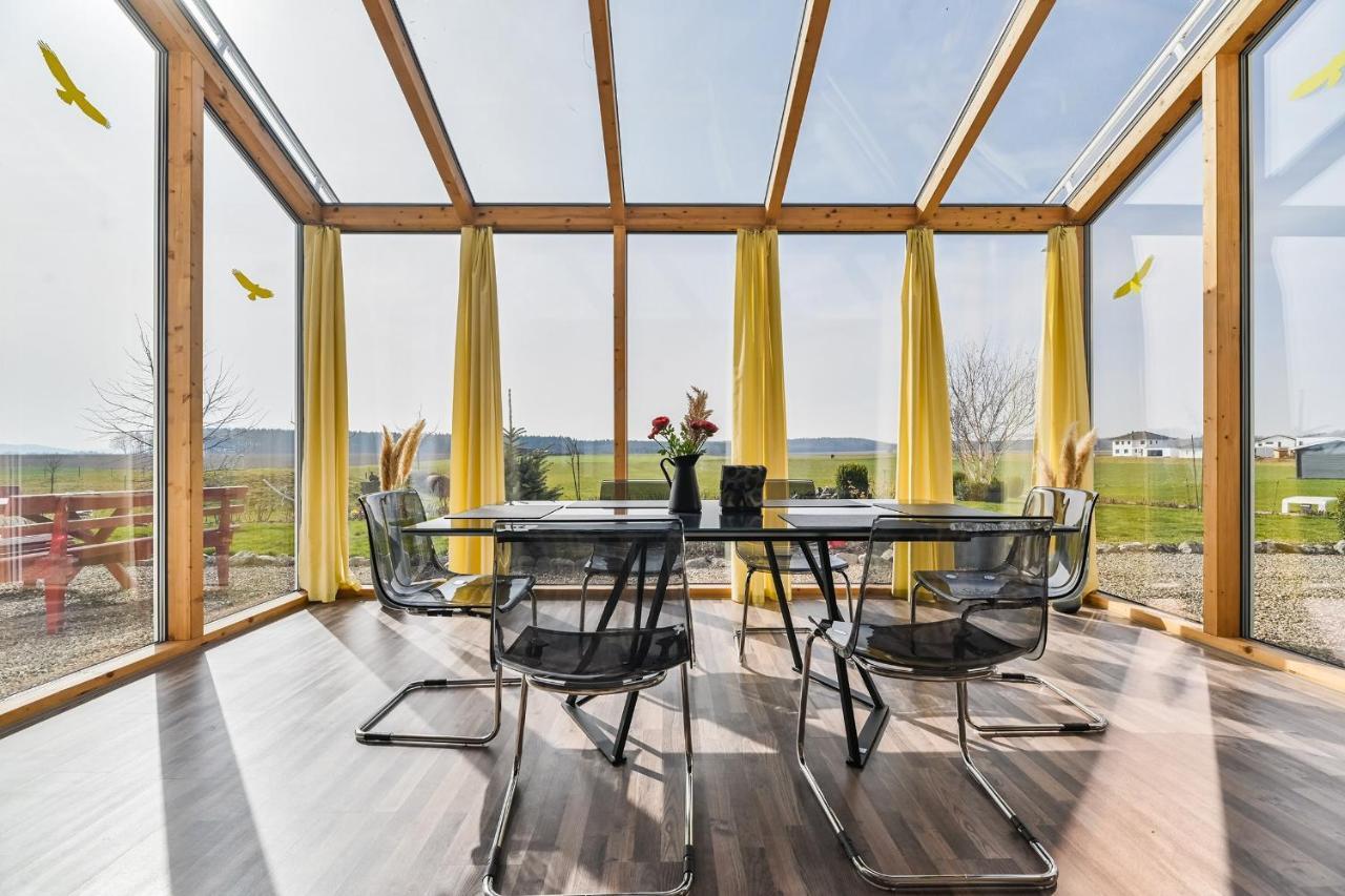 Ruhige Ferienwohnung Mit Panoramablick Ingoldingen 外观 照片