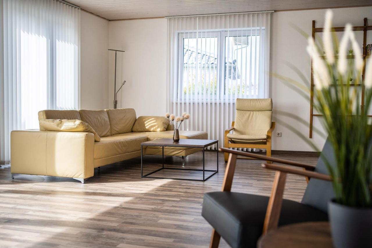 Ruhige Ferienwohnung Mit Panoramablick Ingoldingen 外观 照片