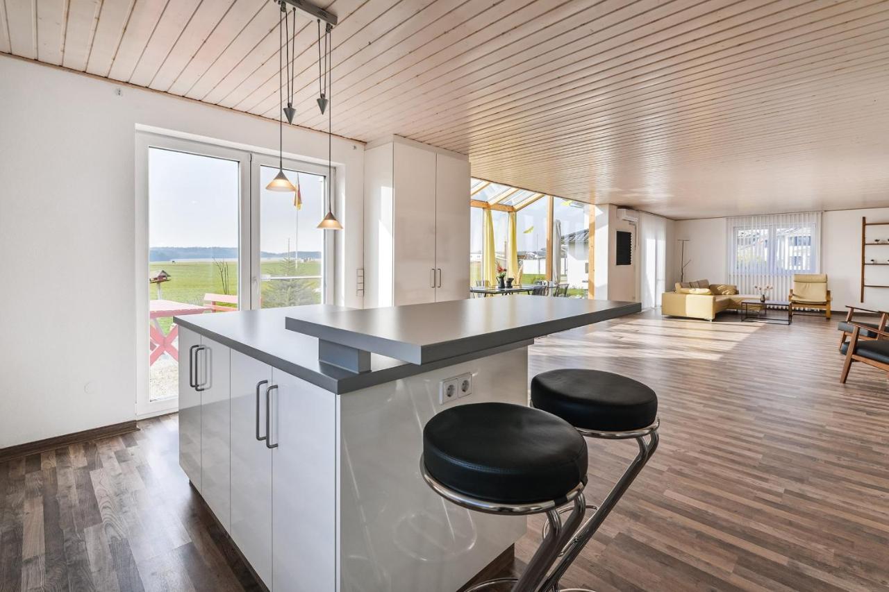 Ruhige Ferienwohnung Mit Panoramablick Ingoldingen 外观 照片