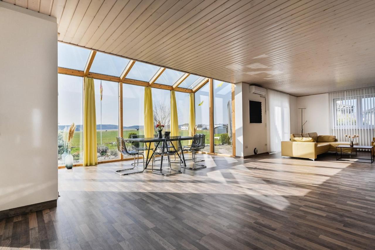 Ruhige Ferienwohnung Mit Panoramablick Ingoldingen 外观 照片