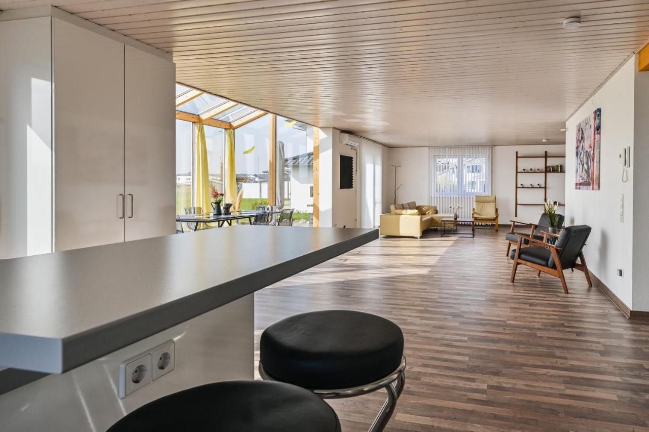 Ruhige Ferienwohnung Mit Panoramablick Ingoldingen 外观 照片