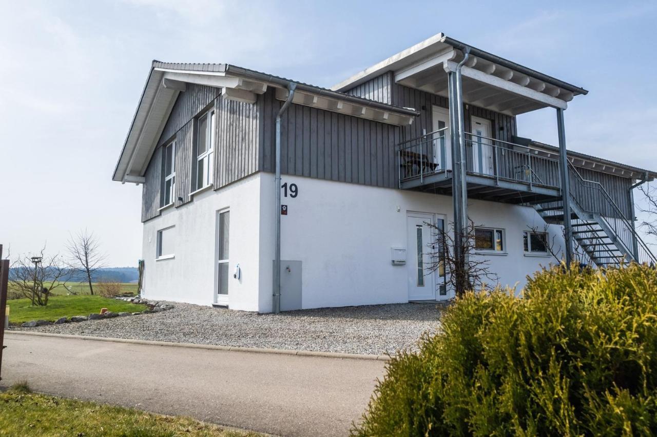 Ruhige Ferienwohnung Mit Panoramablick Ingoldingen 外观 照片