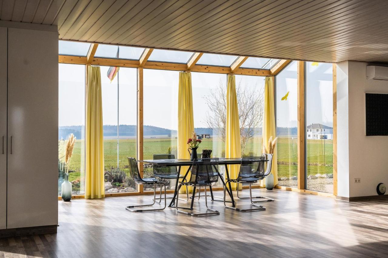 Ruhige Ferienwohnung Mit Panoramablick Ingoldingen 外观 照片